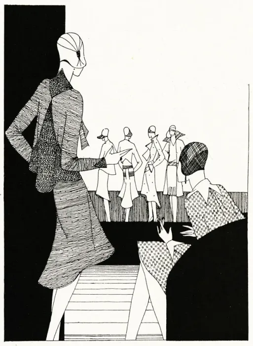 Framed Print : Fashion illustration Framed Print : Fashion illustration