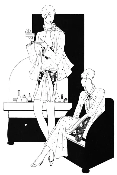Framed Print : Fashion illustration Framed Print : Fashion illustration