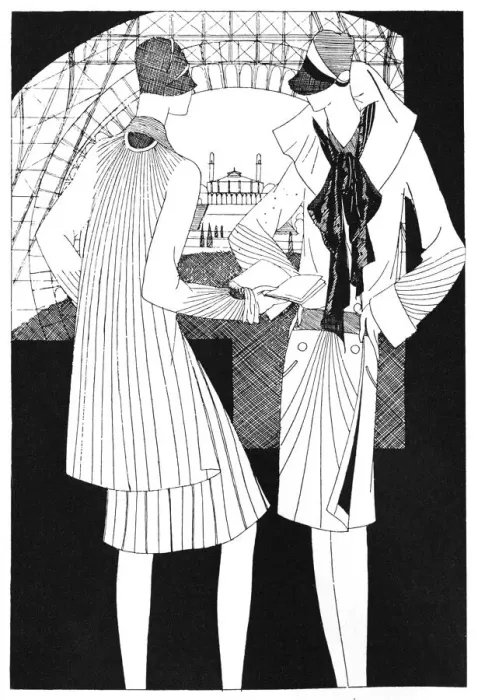 Framed Print : Fashion illustration Framed Print : Fashion illustration