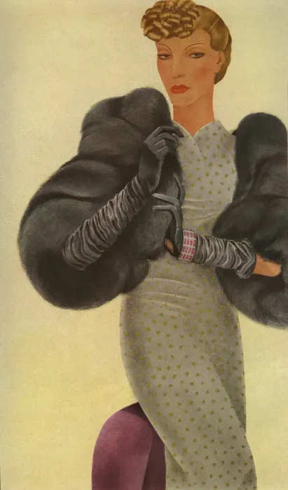 Framed Print : Fashion illustration Framed Print : Fashion illustration