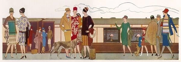 Fashion illustration from The Sphere