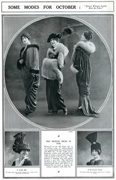 Fashion for October 1913
