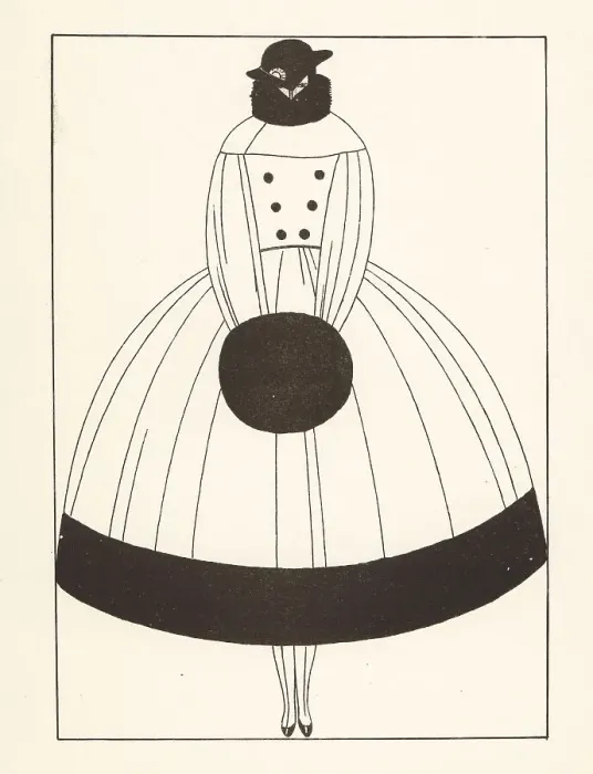 Framed Print : Fashion plate by Georges Lepape, 1915 Framed Print : Fashion plate by Georges Lepape, 1915