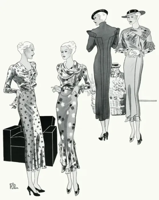 Framed Print : Fashion for summer 1934 Framed Print : Fashion for summer 1934