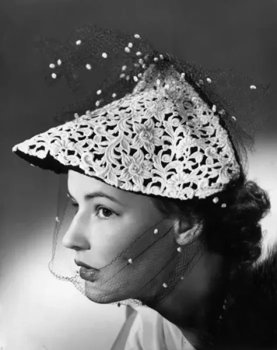 Framed Print : Fashionable 1950S Hat Framed Print : Fashionable 1950S Hat