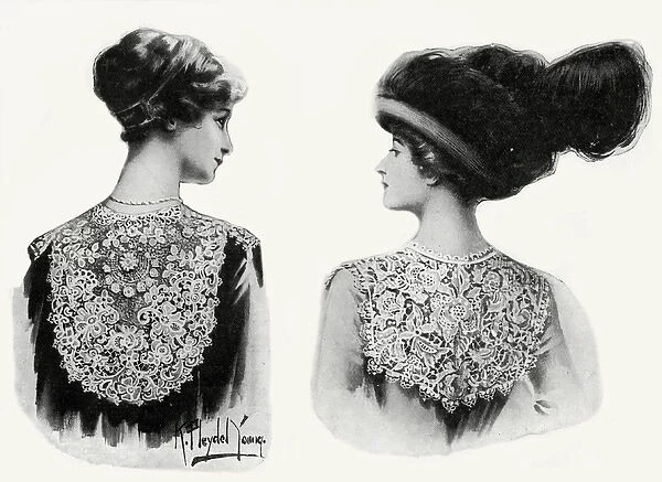 Two fashionable collars 1912