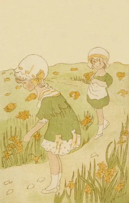 Framed Print : Fashionable Edwardian children Framed Print : Fashionable Edwardian children
