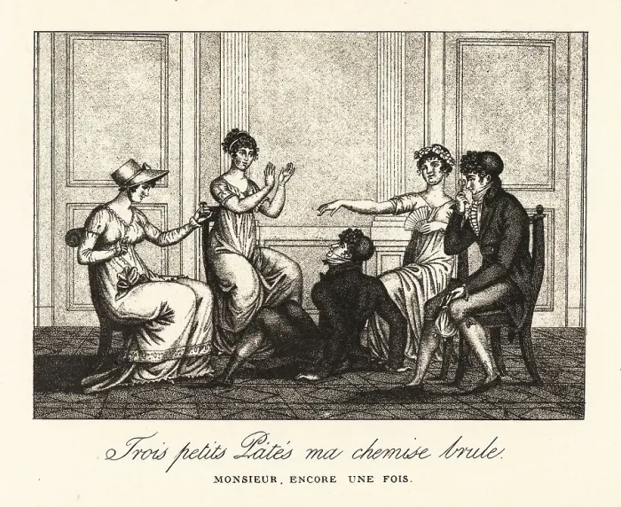 Framed Print : Fashionable people playing the party game of Three Little Pats Framed Print : Fashionable people playing the party game of Three Little Pats