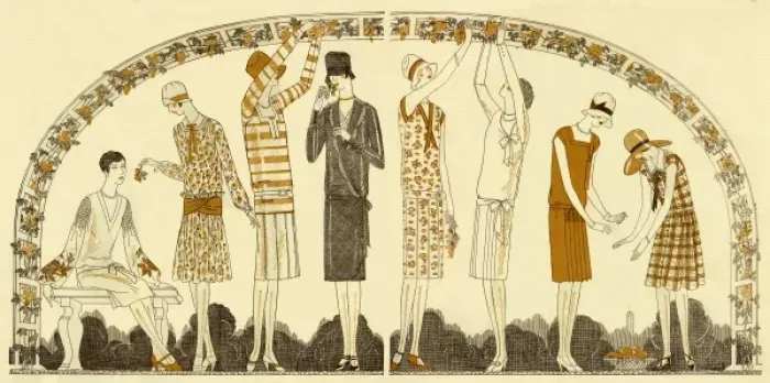 Framed Print : Fashionable women 1927 Framed Print : Fashionable women 1927