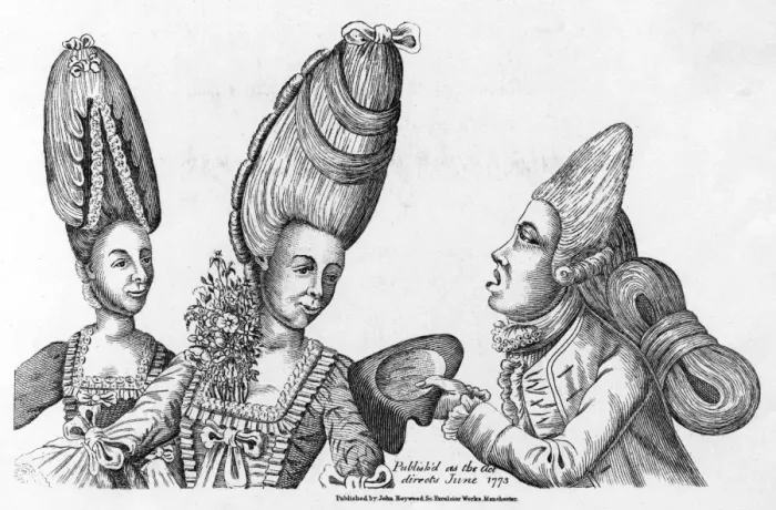 Framed Print : Fashions of 1773 Framed Print : Fashions of 1773
