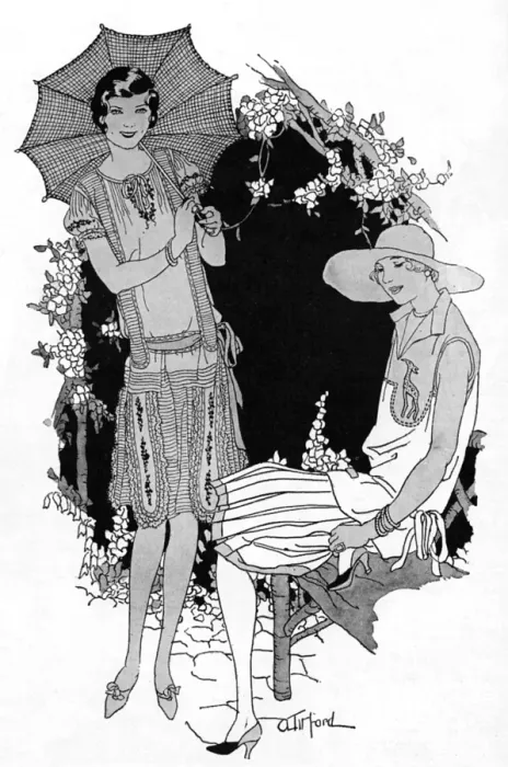 Framed Print : Fashions for 1927