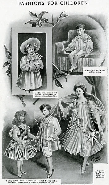 Fashions for children 1904