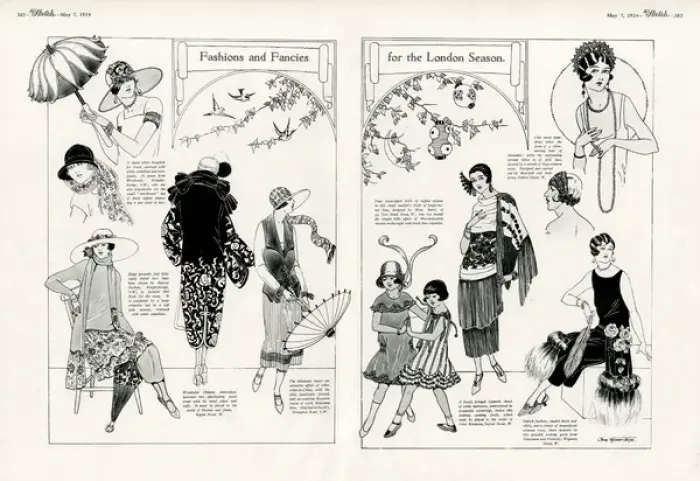 Framed Print : Fashions and Fancies for the London Season Framed Print : Fashions and Fancies for the London Season