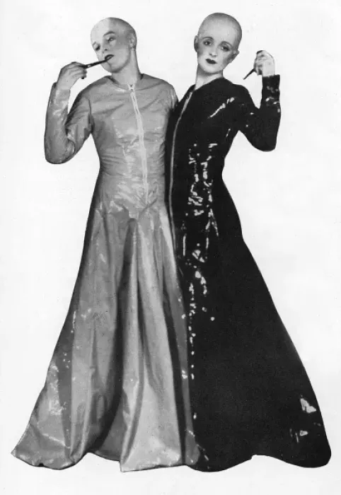Framed Print : Fashions of the future as predicted in 1930 Framed Print : Fashions of the future as predicted in 1930