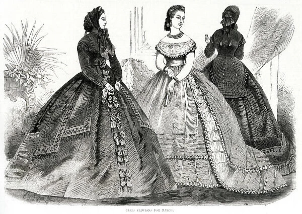 Fashions for March 1865