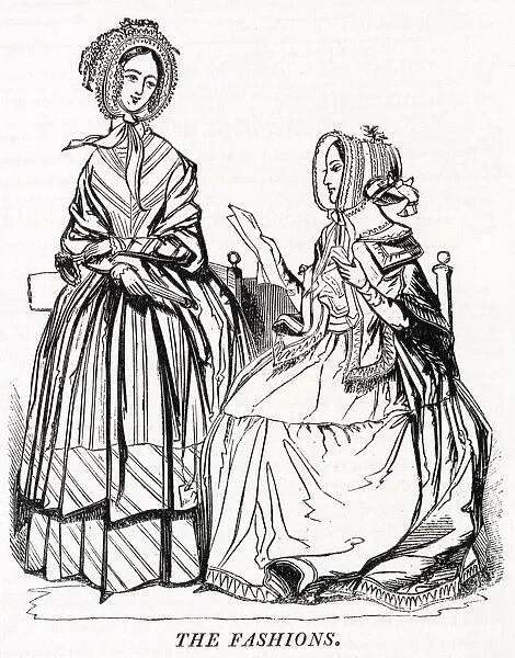 Fashions for May 1843