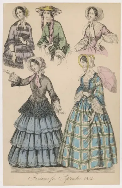 1850 dresses Amy's Ball Gown (1850-1869) – Stitchin' Addiction LLC