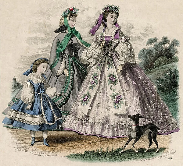 Fashions for September 1862