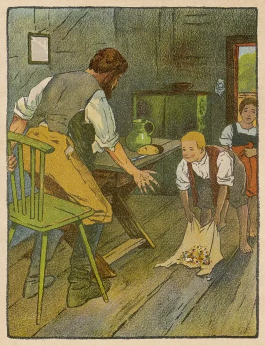 Framed Print : Father in Fairytale Framed Print : Father in Fairytale