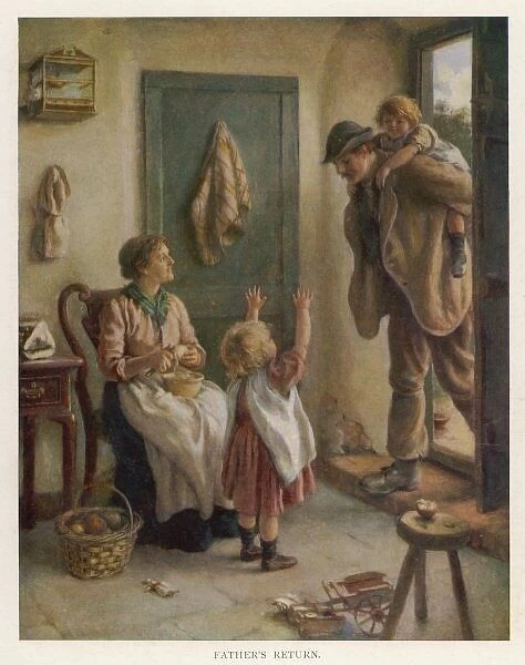 FATHERs RETURN 1910