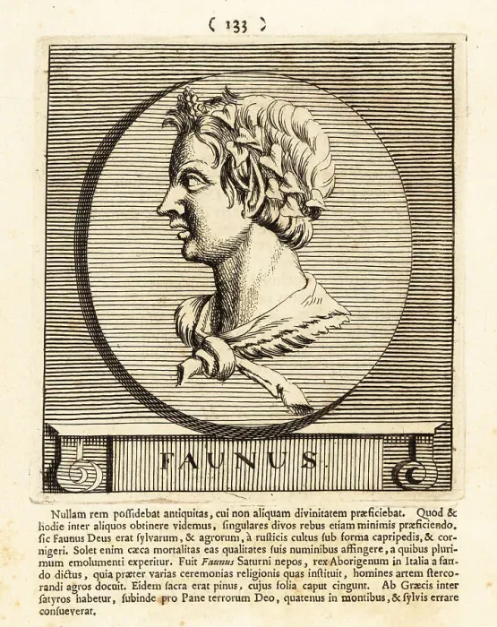 Framed Print : Faunus, Roman god of the forest, plains and fields Framed Print : Faunus, Roman god of the forest, plains and fields