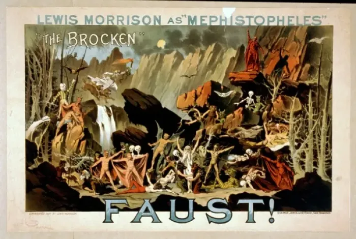 Framed Print : Faust. Date c1887 Framed Print : Faust. Date c1887