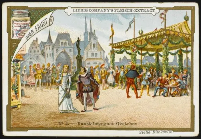 Framed Print : Faust - Liebig - 2 Framed Print : Faust - Liebig - 2