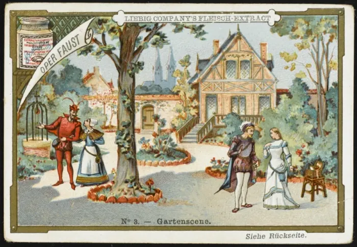 Framed Print : Faust - Liebig - 3 Framed Print : Faust - Liebig - 3