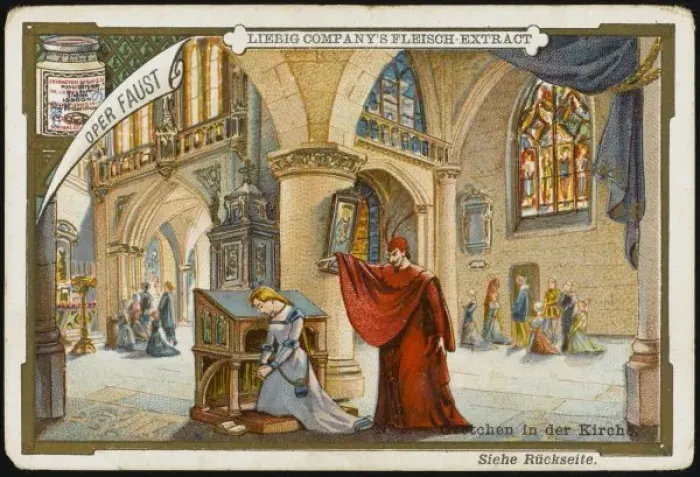 Framed Print : Faust - Liebig - 5 Framed Print : Faust - Liebig - 5