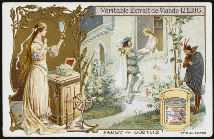 Framed Print : Faust and Marguerite Framed Print : Faust and Marguerite