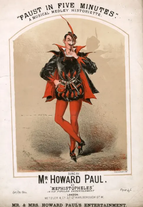 Framed Print : Faust in Five Minutes, by Henry Walker Framed Print : Faust in Five Minutes, by Henry Walker