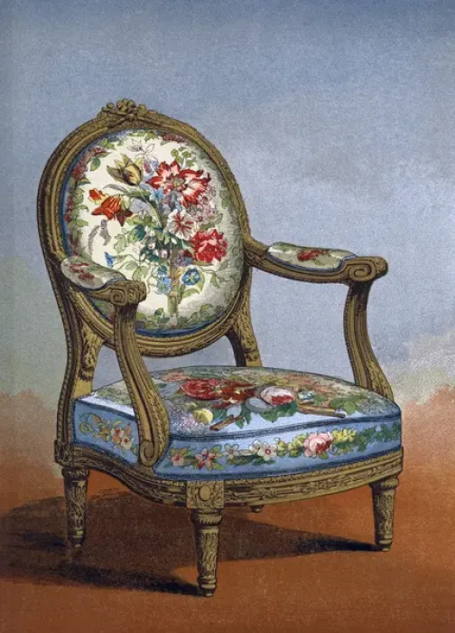 Framed Print : Fauteuil a LA Reine Framed Print : Fauteuil a LA Reine