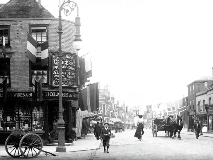 Framed Print : Faversham early 1900s