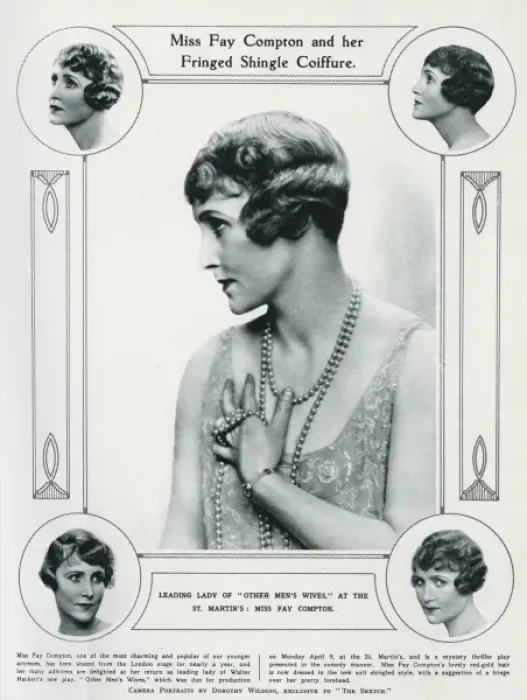 Framed Print : Fay Compton 1928 Framed Print : Fay Compton 1928