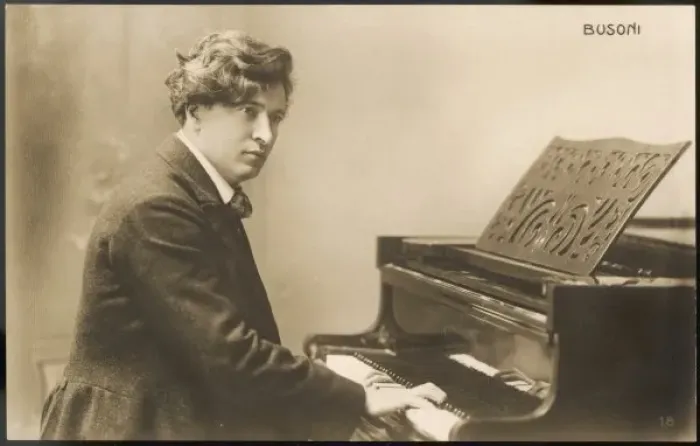 Framed Print : Fb Busoni / At Piano Framed Print : Fb Busoni / At Piano