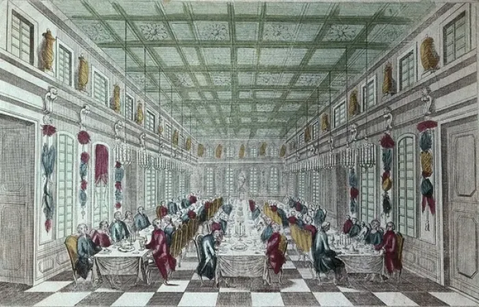 Framed Print : Feast given at the Chateau de Versailles in celebration Framed Print : Feast given at the Chateau de Versailles in celebration