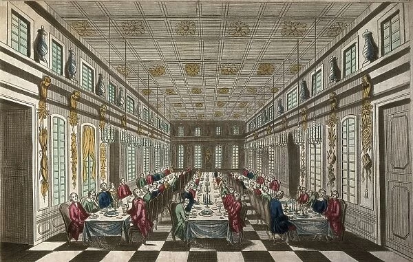 Feast given at the Chateau de Versailles in celebration