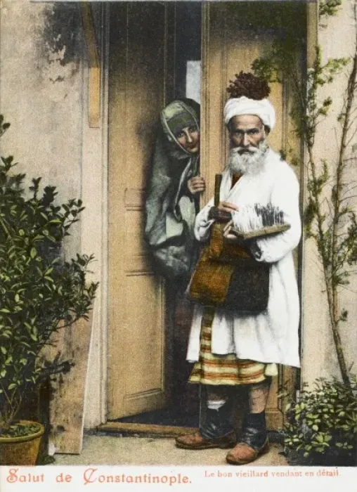 Framed Print : Feather Seller - Turkey Framed Print : Feather Seller - Turkey