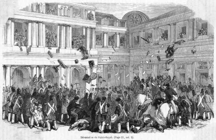 Framed Print : February Fighting Parisl Framed Print : February Fighting Parisl