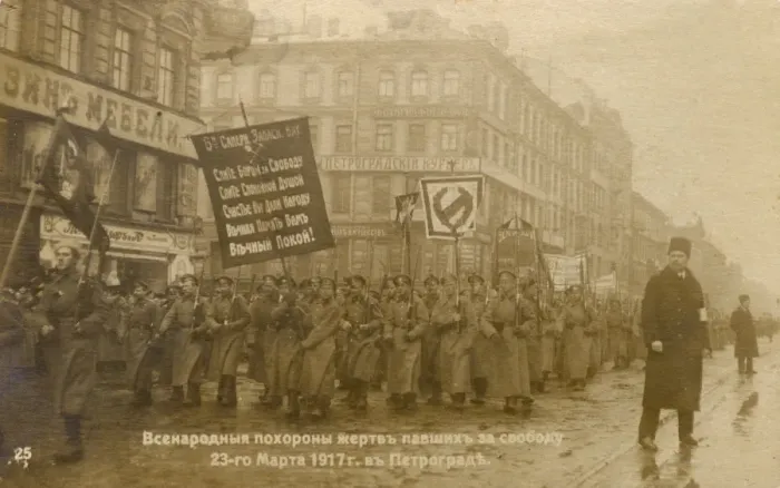 Framed Print : February Revolution - Petrograd, Russia Framed Print : February Revolution - Petrograd, Russia