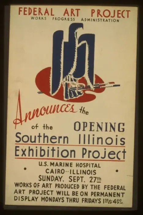 Framed Print : Federal Art Project, Works Progress Administration, announce Framed Print : Federal Art Project, Works Progress Administration, announce