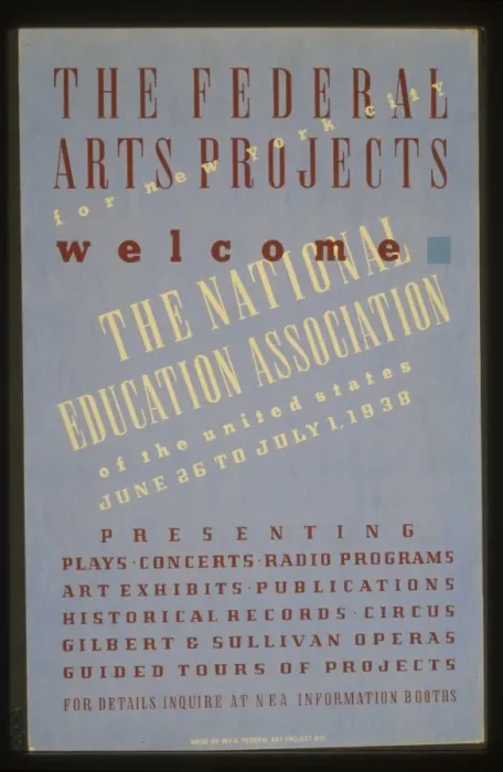 Framed Print : The Federal Arts Projects for New York City welcome the Nati Framed Print : The Federal Arts Projects for New York City welcome the Nati