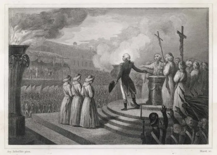 Framed Print : Federation, Paris 1790 Framed Print : Federation, Paris 1790