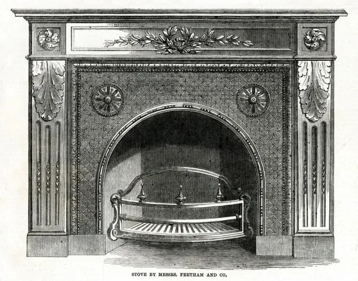 Framed Print : FEETHAM STOVE 1862 Framed Print : FEETHAM STOVE 1862