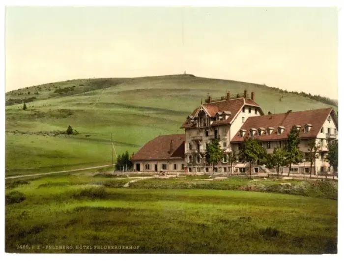 Framed Print : Feldberger Hotel, Feldberg, Black Forest, Baden, Germany Framed Print : Feldberger Hotel, Feldberg, Black Forest, Baden, Germany