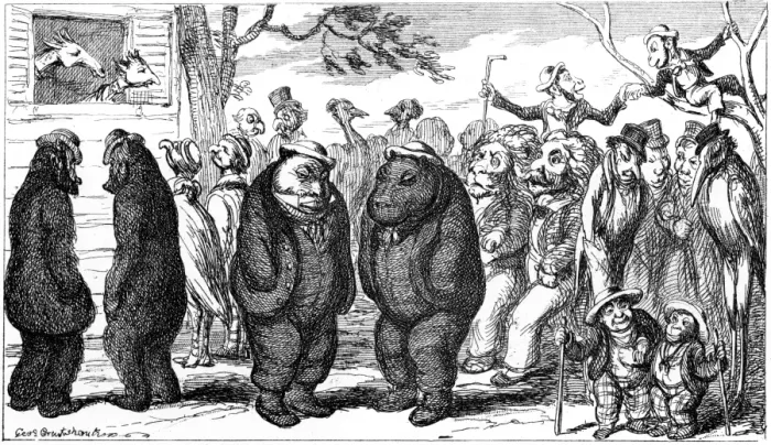 Framed Print : Fellows of the Zoological Society Framed Print : Fellows of the Zoological Society