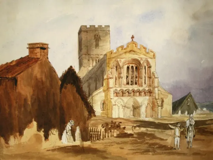 Framed Print : Felmersham Church Framed Print : Felmersham Church
