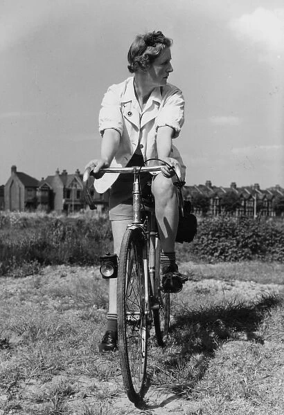 Female Tour Cyclist