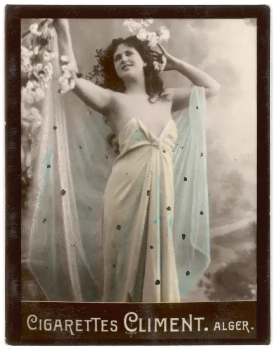 Framed Print : Female Type / Arms up 1909 Framed Print : Female Type / Arms up 1909