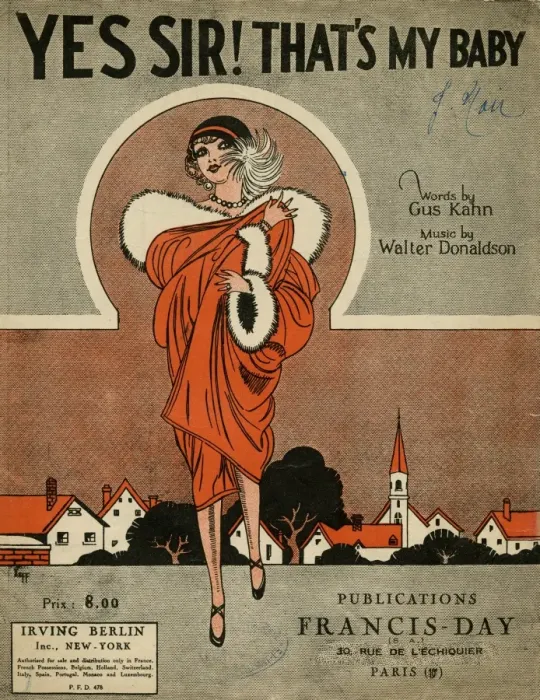 Framed Print : Female Type / My Baby 1925 Framed Print : Female Type / My Baby 1925